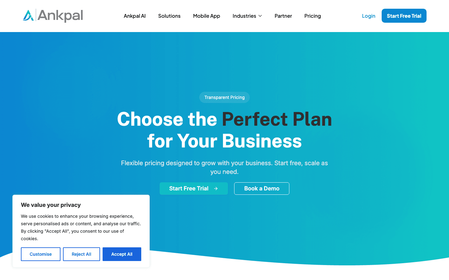 ANKPAL — Pricing & Plans