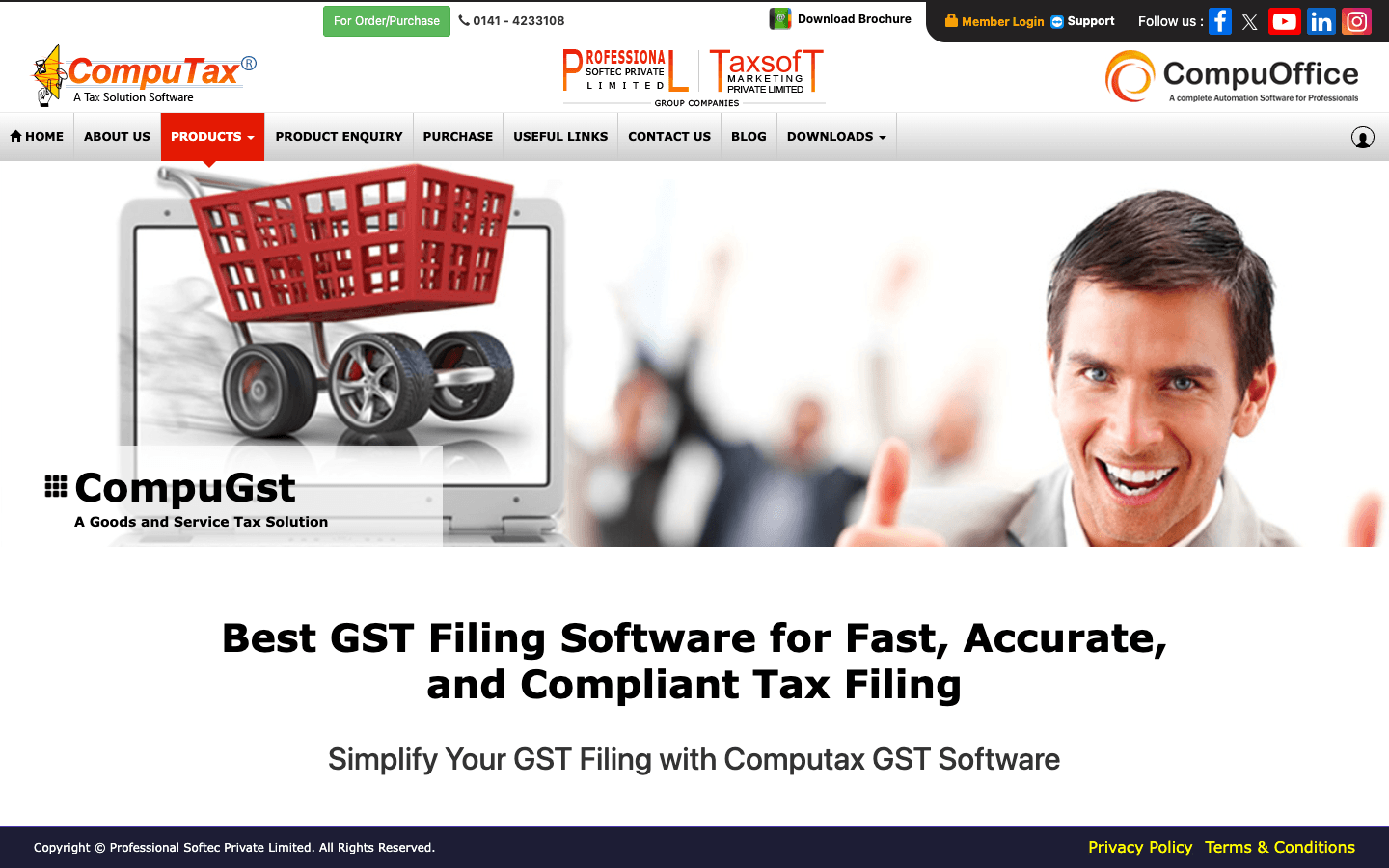 CompuTax CompuGST — Key Features