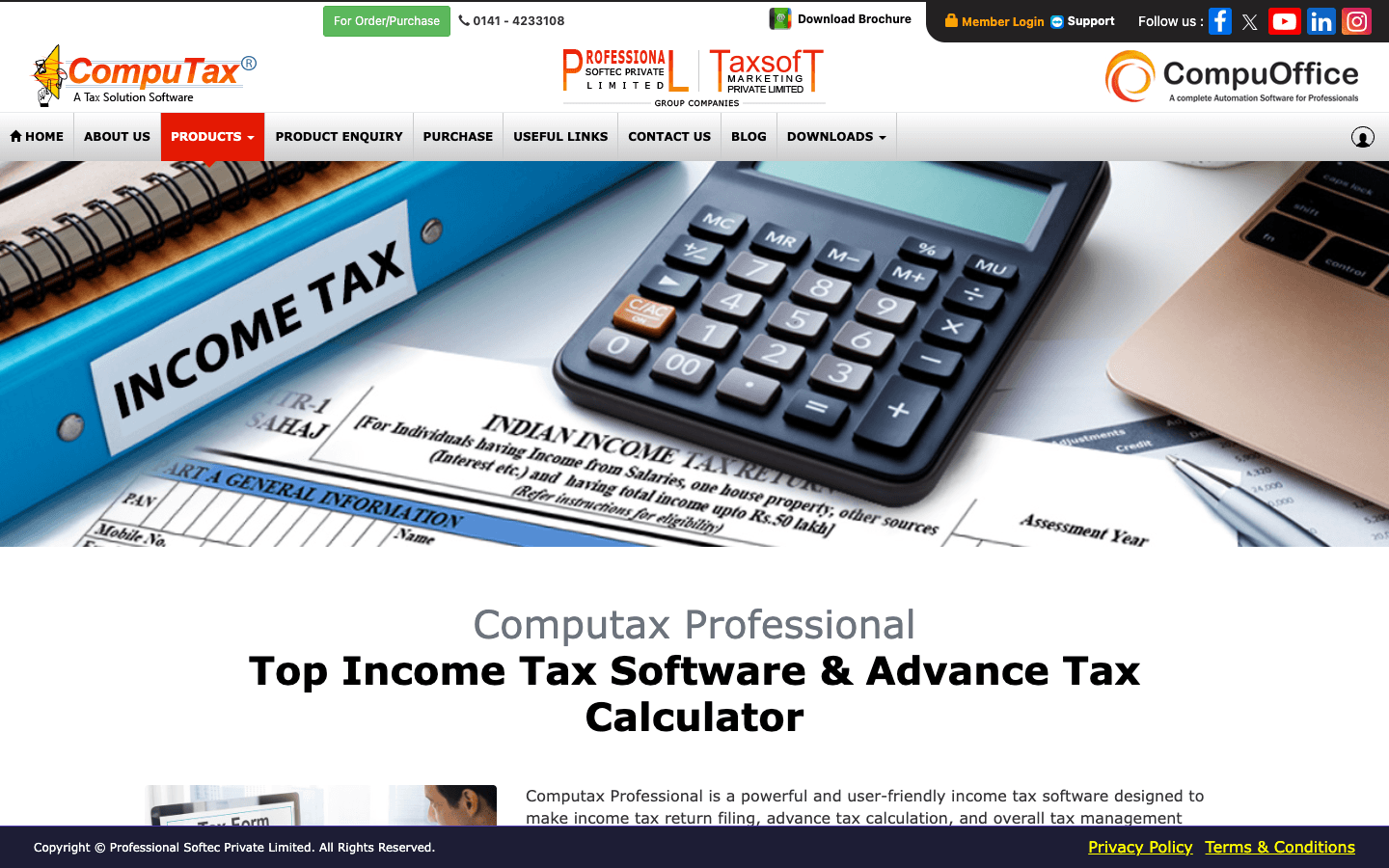 CompuTax (CompuOffice IT) — Key Features