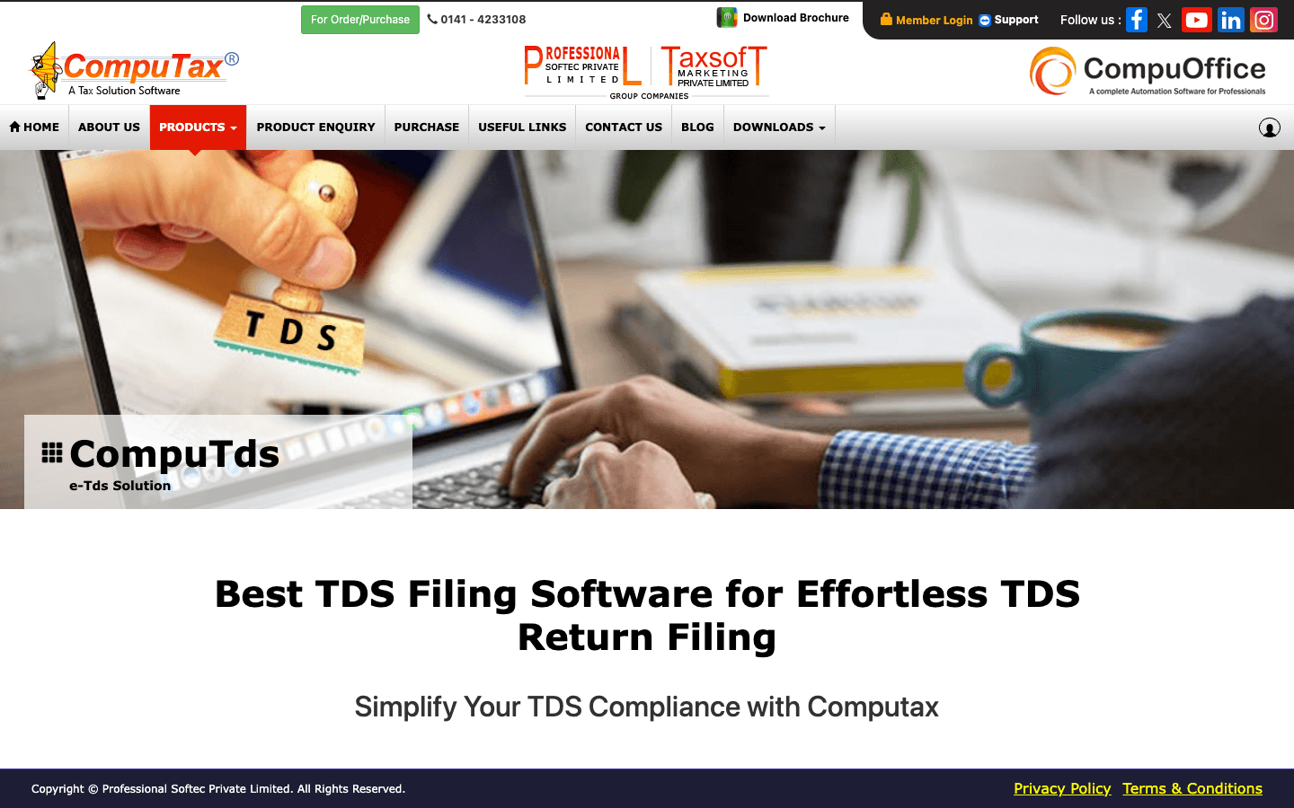 CompuTDS (CompuOffice) — Key Features