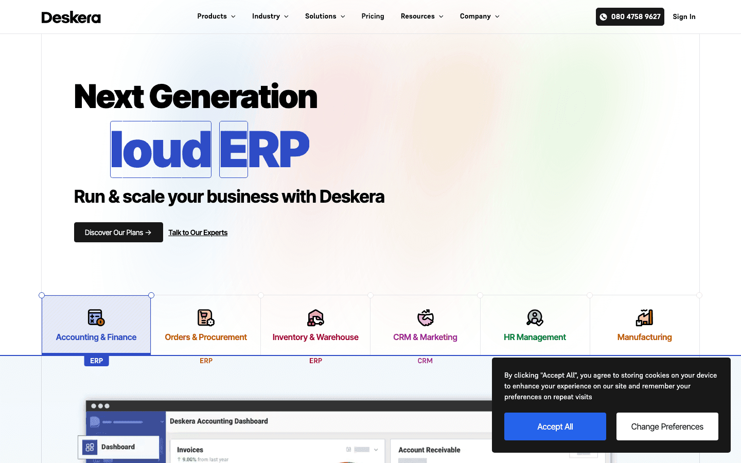Deskera Books — Key Features