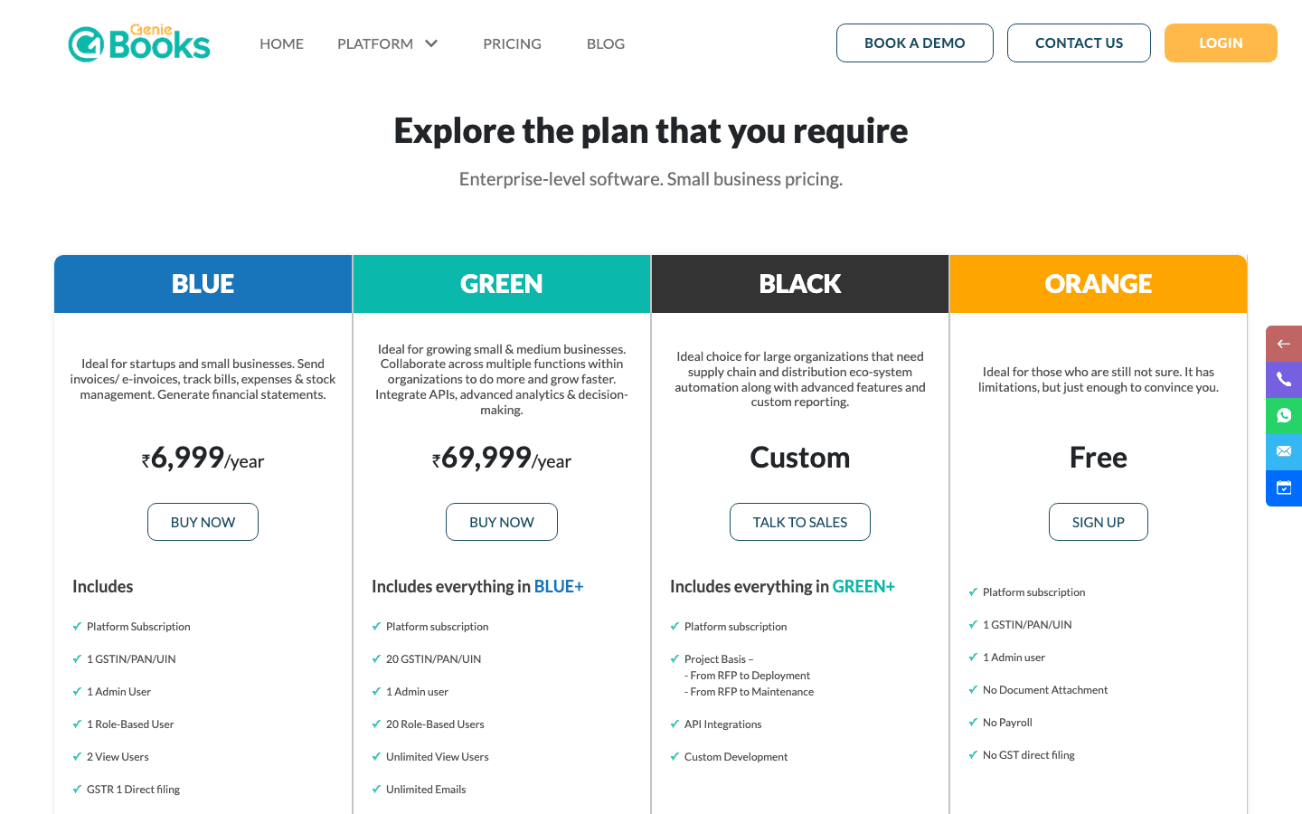 GenieBooks — Pricing & Plans
