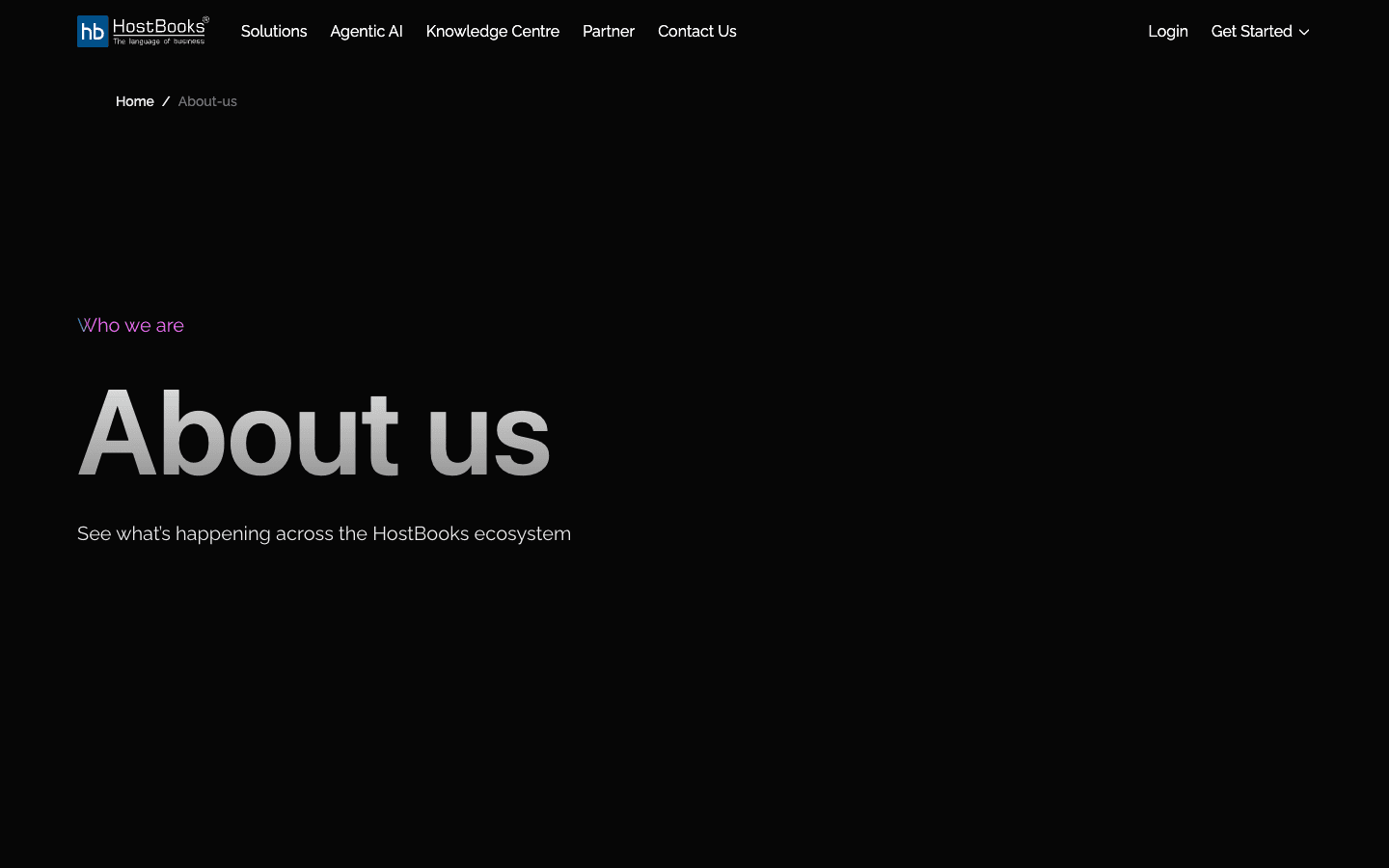 HostBooks ITR — Product Portal