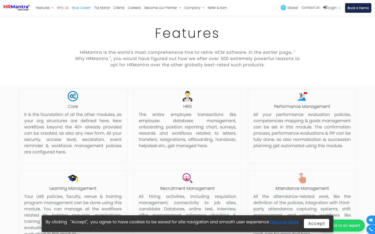 HRMantra — Key Features