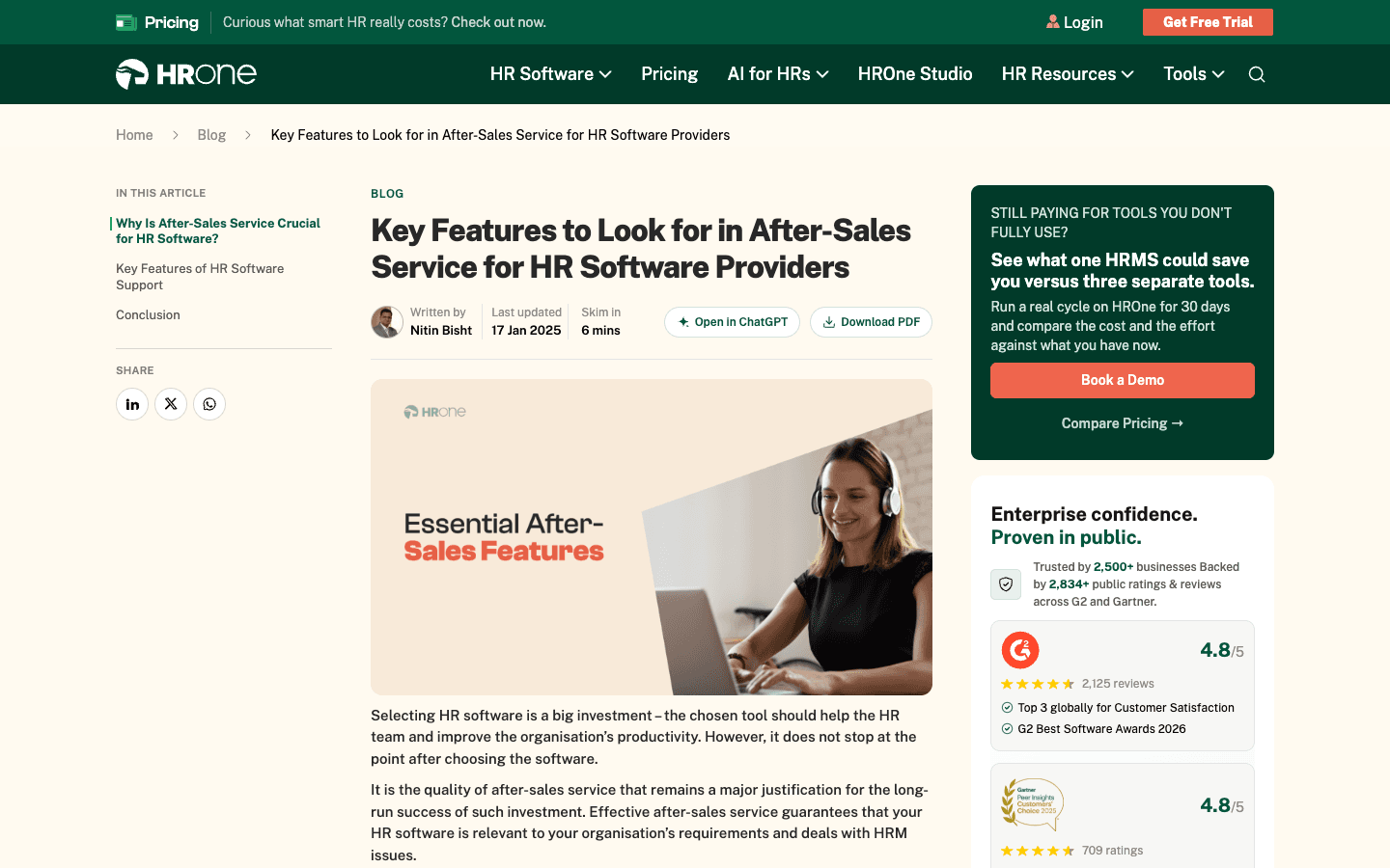 HROne — Key Features