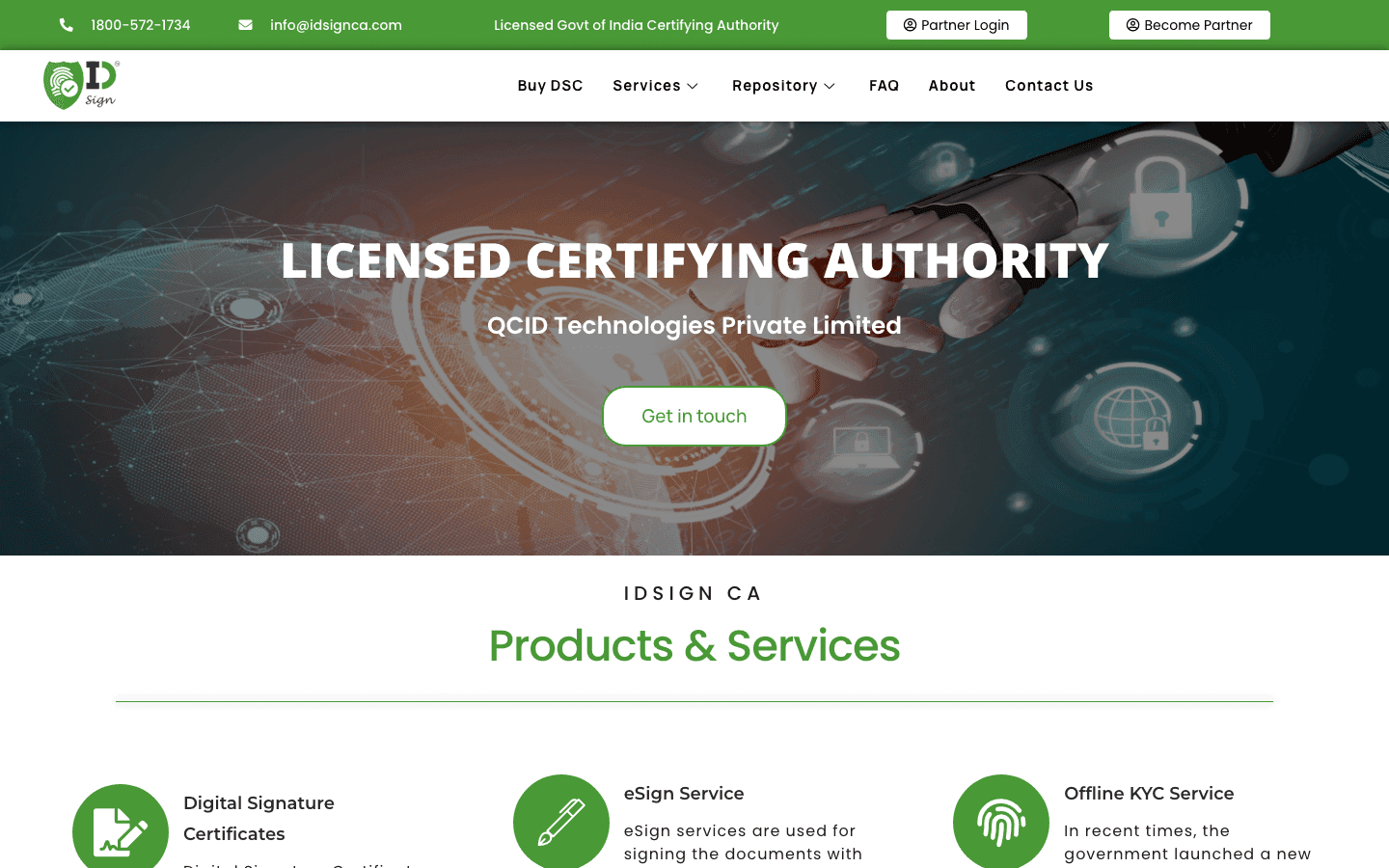 IDSign — Key Features