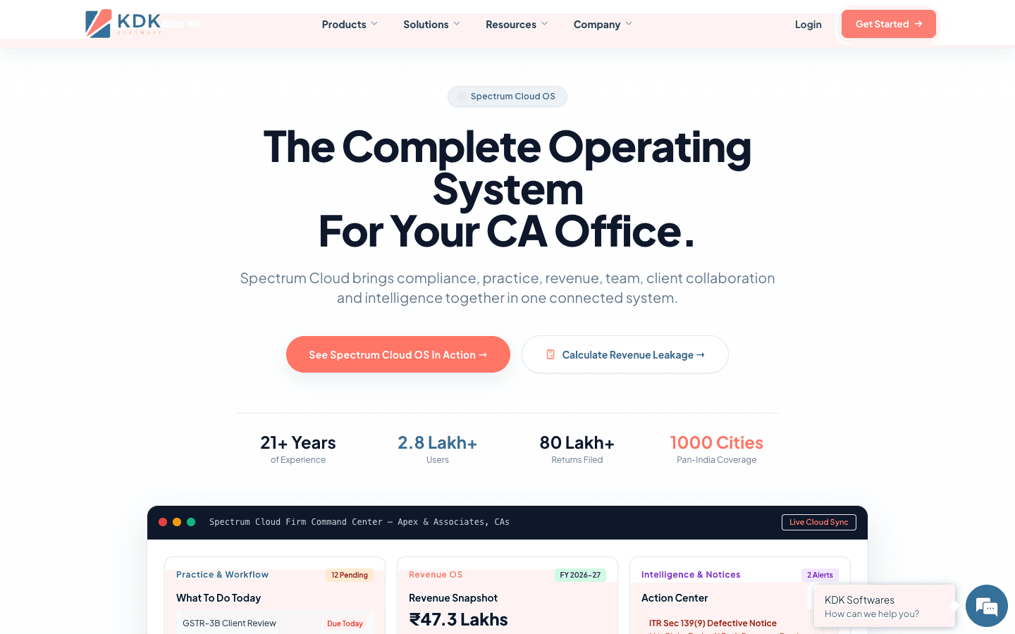 Zen Income Tax (Spectrum) — Product Portal