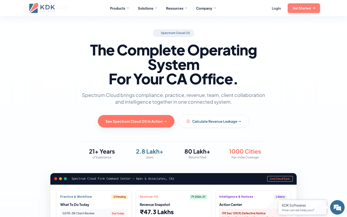 Zen TDS (KDK Spectrum) — Product Portal