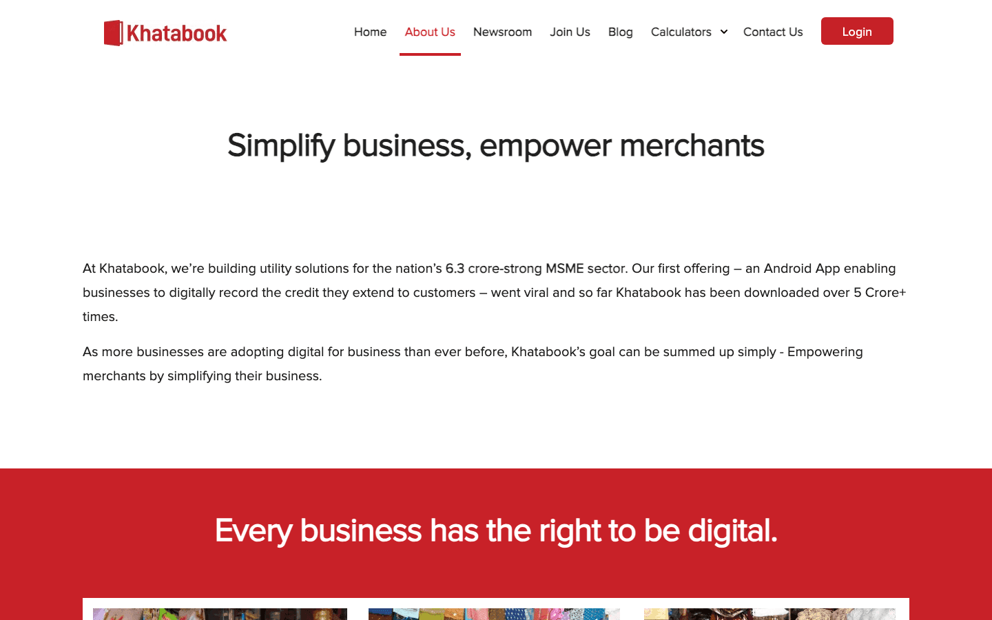 Khatabook / BizAnalyst — Product Portal