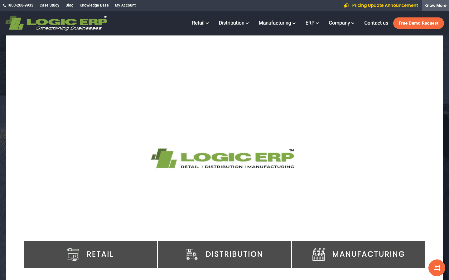 LOGIC ERP — Pricing & Plans