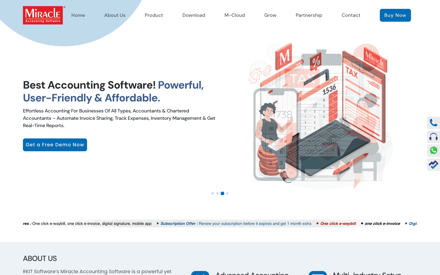 Miracle Accounting — Key Features