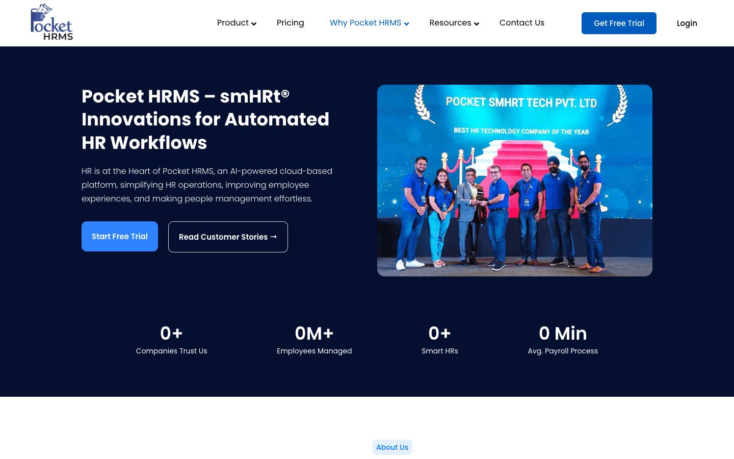 Pocket HRMS — Product Portal