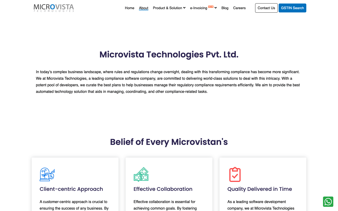 PowerGST (Microvista) — Product Portal