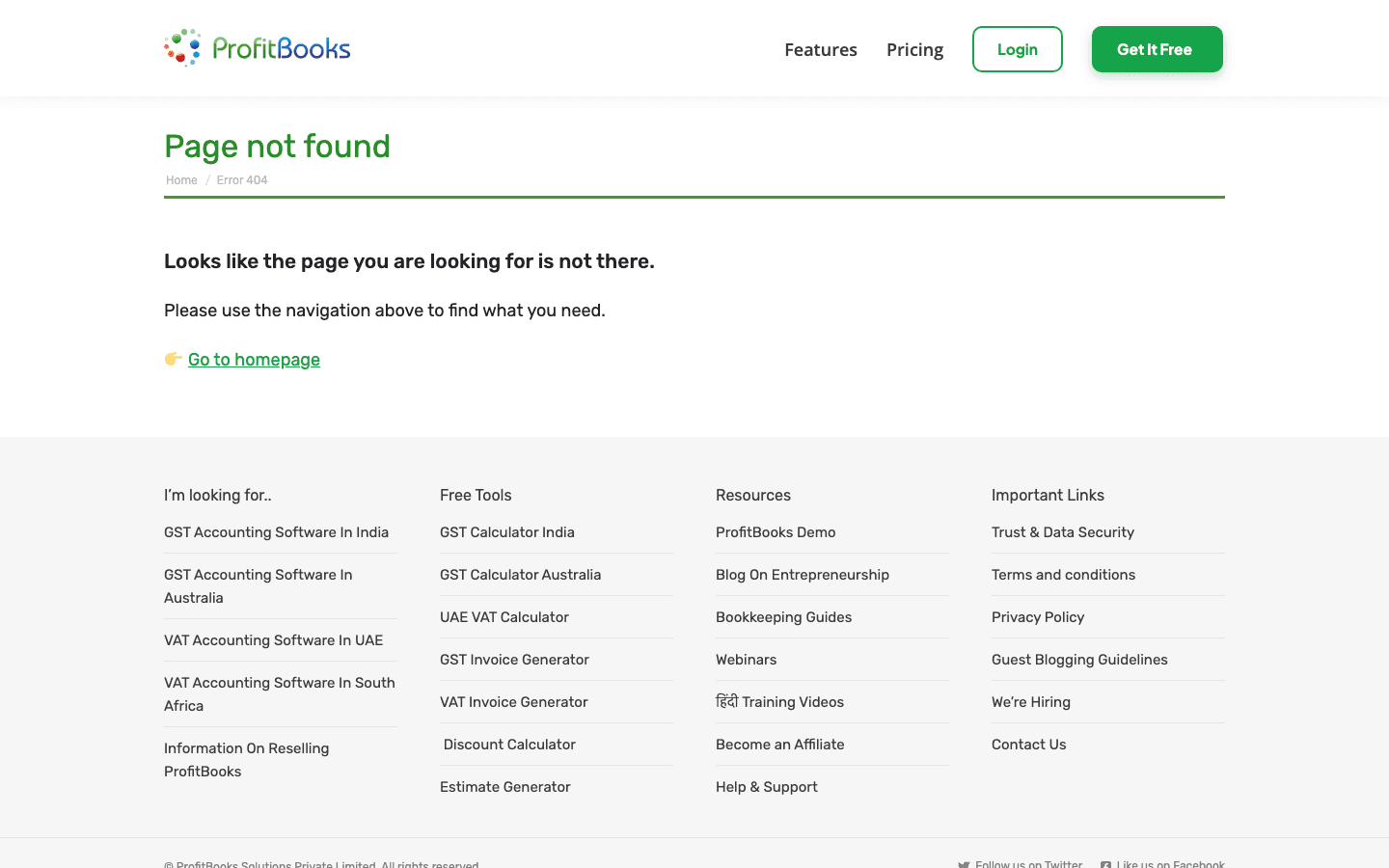 ProfitBooks — Key Features