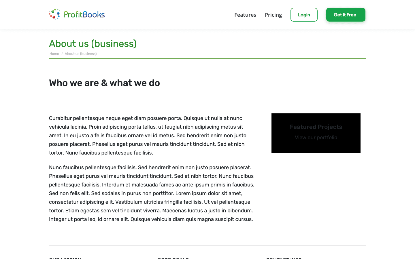 ProfitBooks — Product Portal