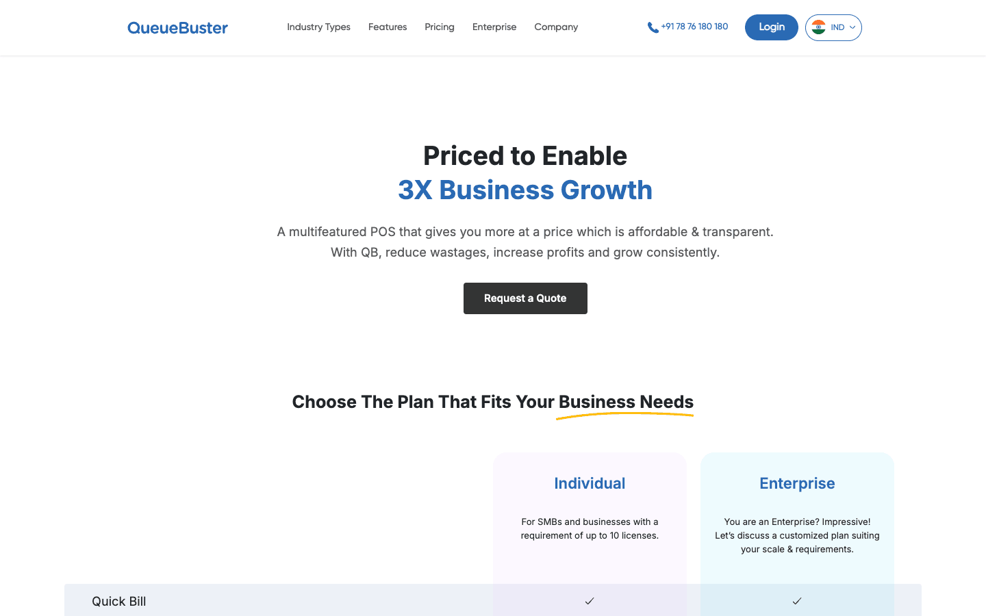 QueueBuster — Pricing & Plans