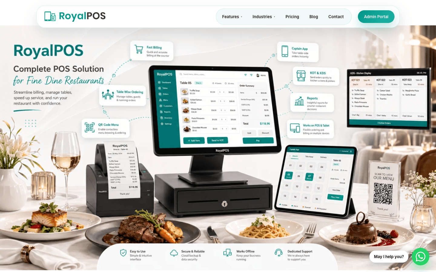 RoyalPOS — Key Features