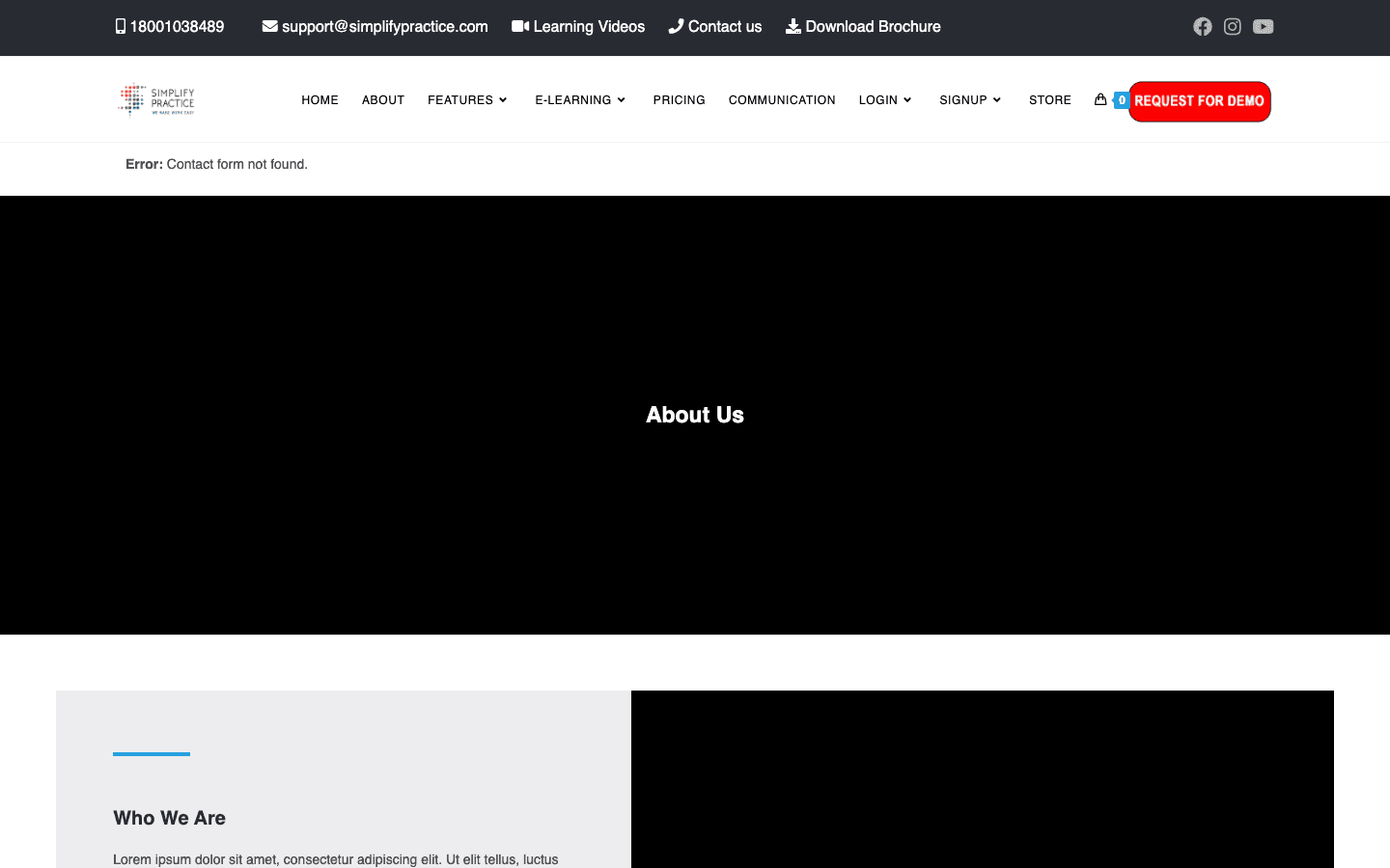 Simplify Practice — Product Portal