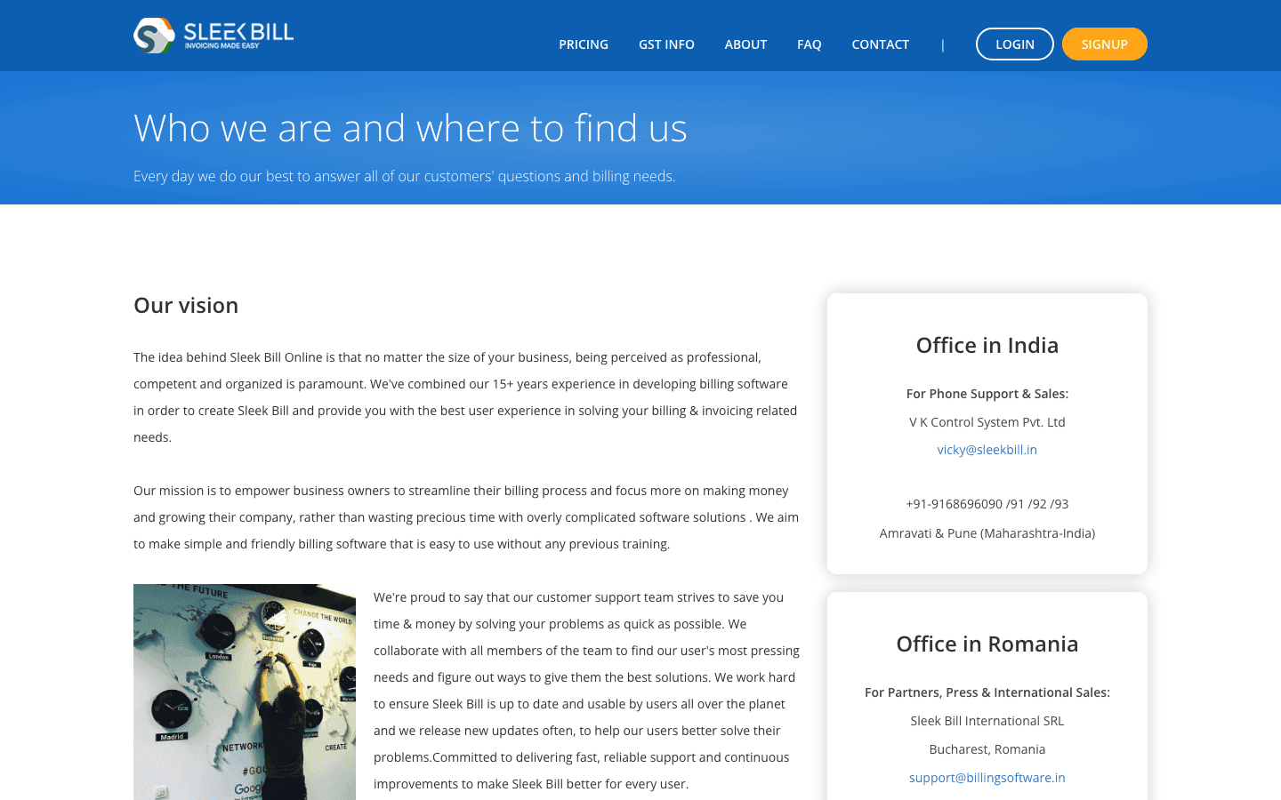 Sleek Bill — Product Portal