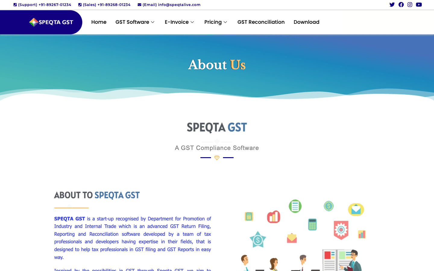 Speqta GST (Speqta 360) — Product Portal