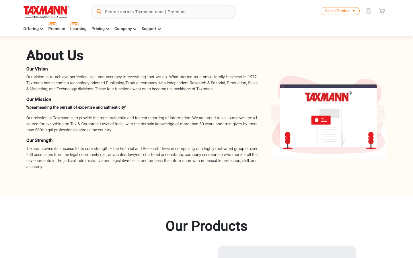 Taxmann One Solution — Product Portal