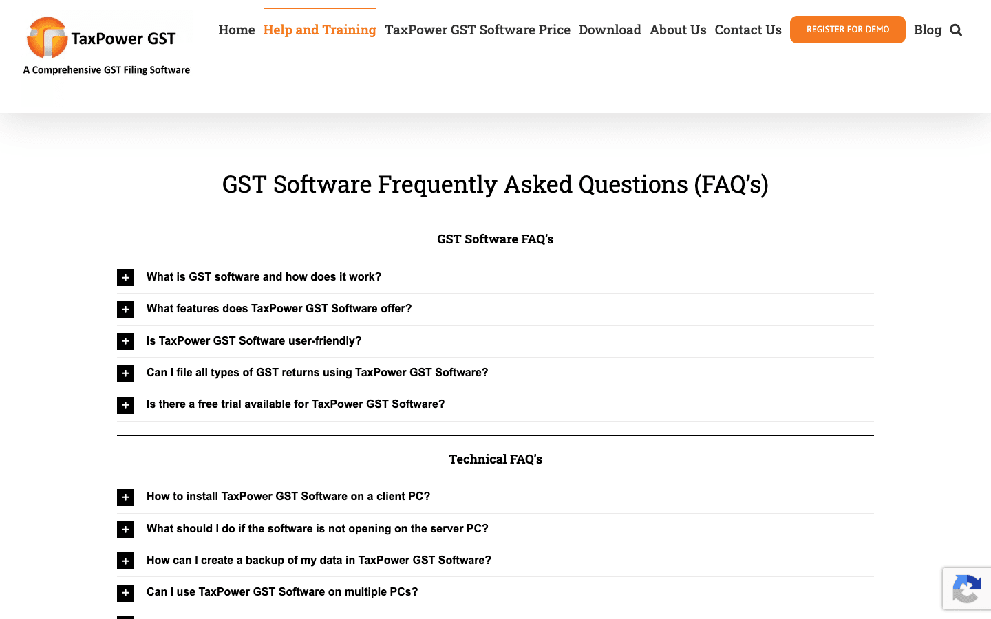 TaxPower GST (Micropro) — Product Portal