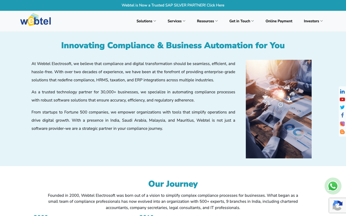 Web-e-Tax — Product Portal
